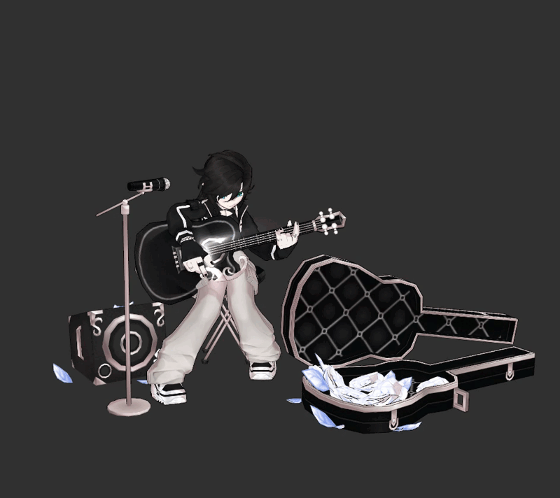 Ensemble Busking Guitar 